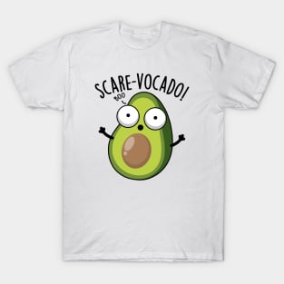 Scare-vocaco Funny Avocado Puns T-Shirt